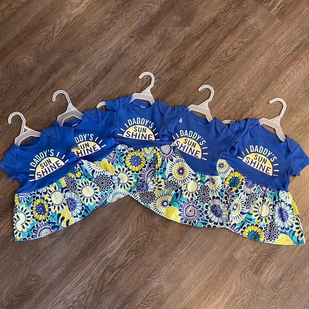 Repurposed baby dress